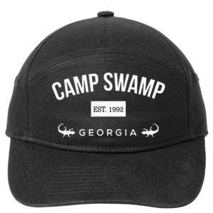 Camp Swamp Georgia Est 1992 – Camp Swamp Merch 7-Panel Snapback Hat