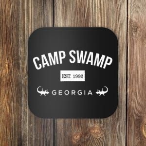 Camp Swamp Georgia Est 1992 – Camp Swamp Merch Coaster