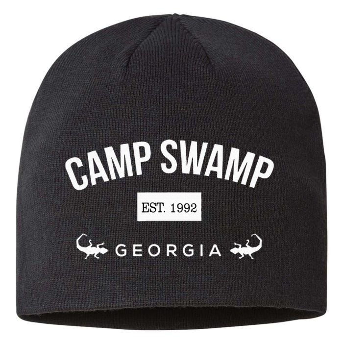 Camp Swamp Georgia Est 1992 – Camp Swamp Merch Sustainable Beanie