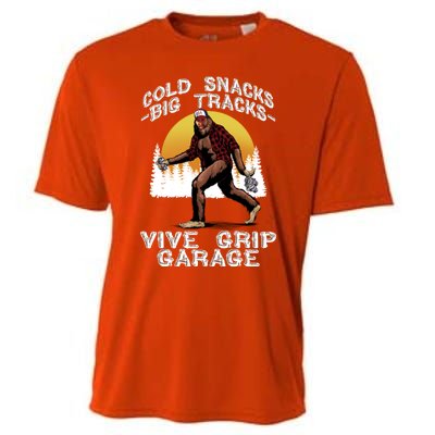 Cold Snacks Giftbig Tracksgift Vice Grip Garage Meaningful Gift Cooling Performance Crew T-Shirt