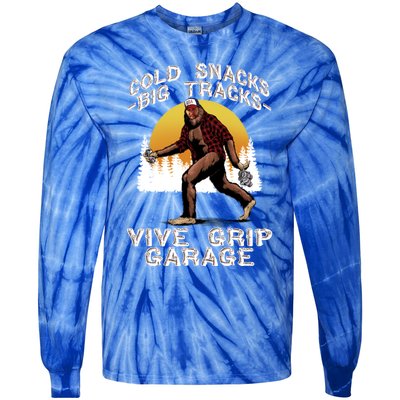 Cold Snacks Giftbig Tracksgift Vice Grip Garage Meaningful Gift Tie-Dye Long Sleeve Shirt