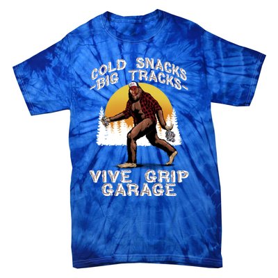 Cold Snacks Giftbig Tracksgift Vice Grip Garage Meaningful Gift Tie-Dye T-Shirt