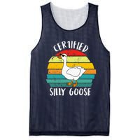 Certified Silly Goose Retro Goose Lover Farm Life Mesh Reversible Basketball Jersey Tank