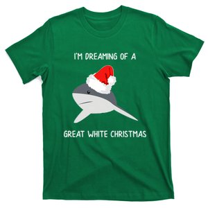 Christmas Shark Great White T-Shirt