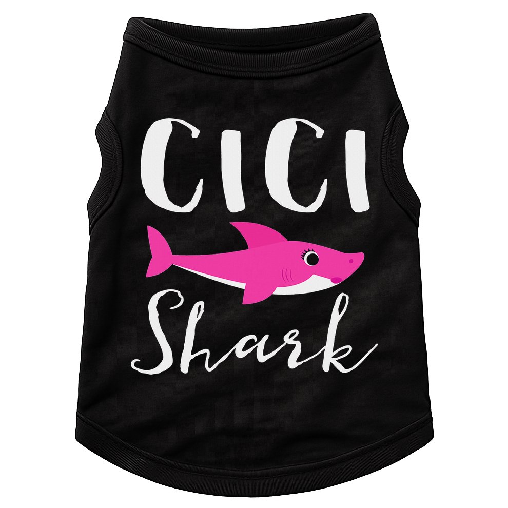 Cici Shark Grandma Grandmother Shark Doggie Tank