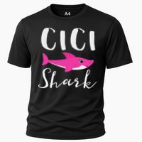 Cici Shark Grandma Grandmother Shark Cooling Performance Crew T-Shirt