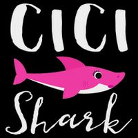 Cici Shark Grandma Grandmother Shark Cooling Performance Crew T-Shirt