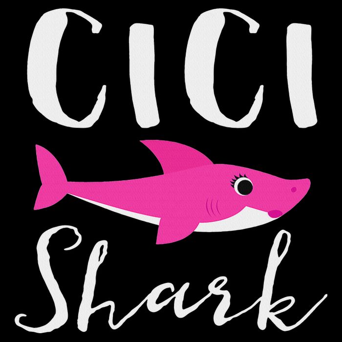 Cici Shark Grandma Grandmother Shark Cooling Performance Crew T-Shirt