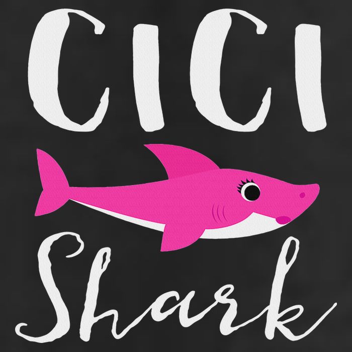 Cici Shark Grandma Grandmother Shark 11oz C Handle Ceramic Mug
