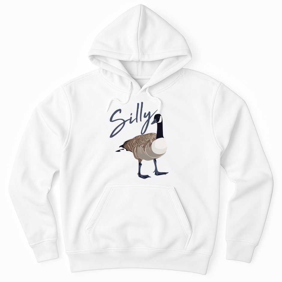Canadian Silly Goose Funny Cute Bird Hunter Gift Animal Great Gift Hoodie