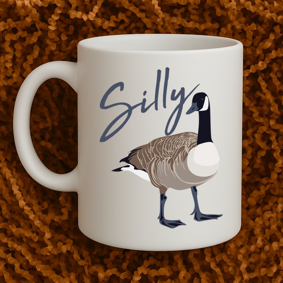 Canadian Silly Goose Funny Cute Bird Hunter Gift Animal Great Gift Mug