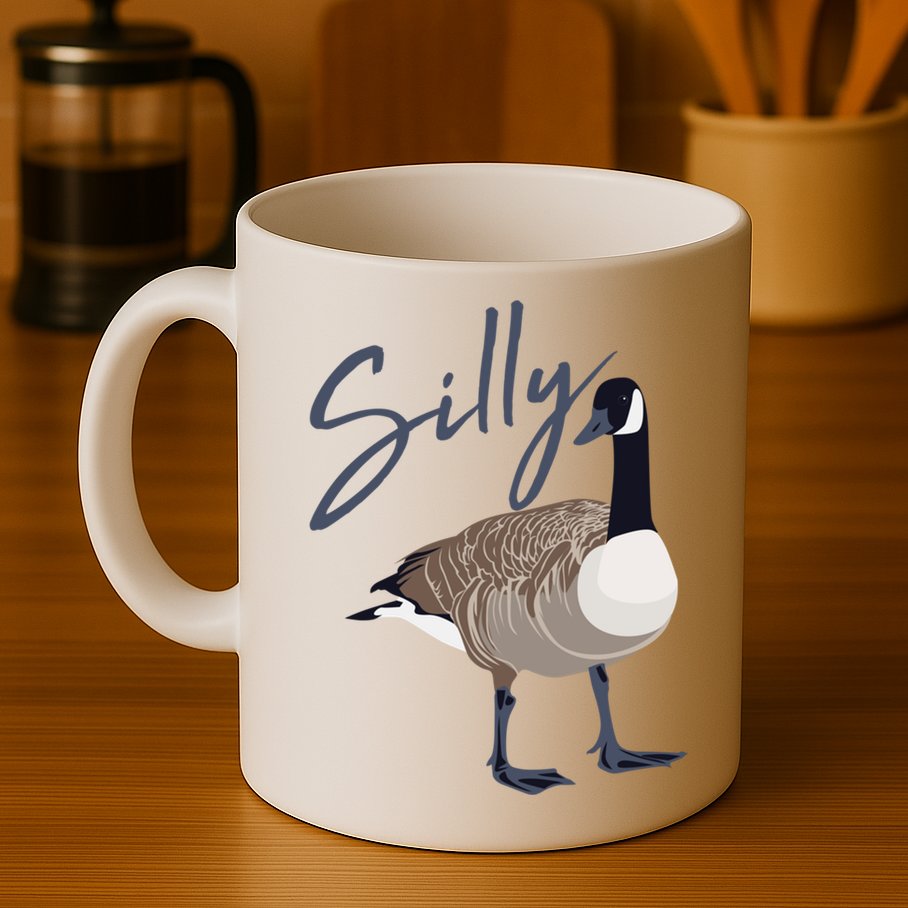 Canadian Silly Goose Funny Cute Bird Hunter Gift Animal Great Gift Mug
