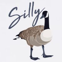Canadian Silly Goose Funny Cute Bird Hunter Gift Animal Great Gift Baby Bodysuit