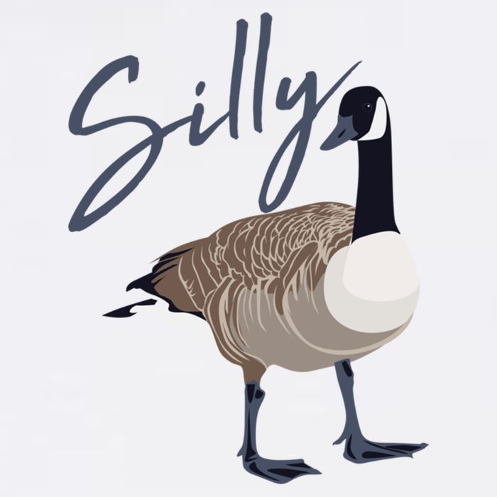 Canadian Silly Goose Funny Cute Bird Hunter Gift Animal Great Gift Baby Bodysuit