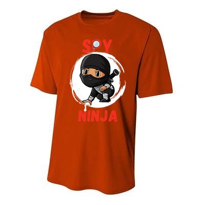 Cool Spy Gaming Ninjas Gamer Boy Girl Spy Ninja Gift Performance Sprint T-Shirt