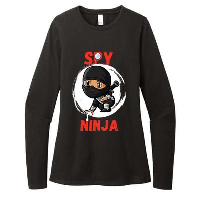 Cool Spy Gaming Ninjas Gamer Boy Girl Spy Ninja Gift Womens CVC Long Sleeve Shirt