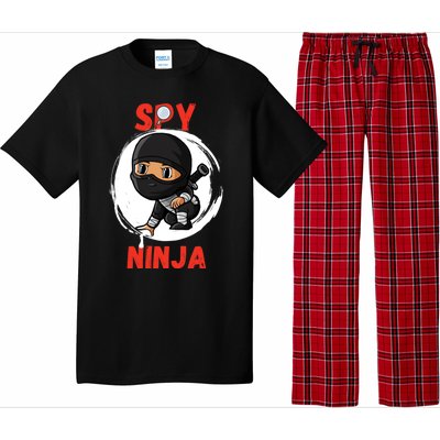 Cool Spy Gaming Ninjas Gamer Boy Girl Spy Ninja Gift Pajama Set