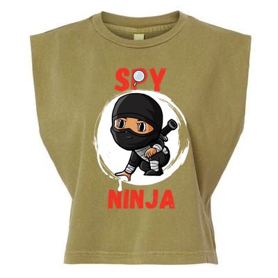 Cool Spy Gaming Ninjas Gamer Boy Girl Spy Ninja Gift Garment-Dyed Women's Muscle Tee