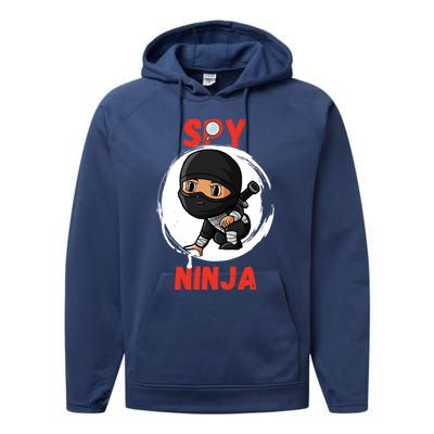 Cool Spy Gaming Ninjas Gamer Boy Girl Spy Ninja Gift Performance Fleece Hoodie