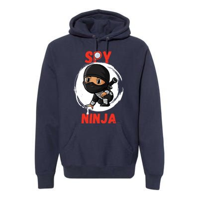 Cool Spy Gaming Ninjas Gamer Boy Girl Spy Ninja Gift Premium Hoodie