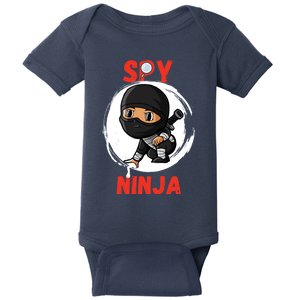 Cool Spy Gaming Ninjas Gamer Boy Girl Spy Ninja Gift Baby Bodysuit