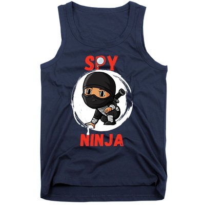 Cool Spy Gaming Ninjas Gamer Boy Girl Spy Ninja Gift Tank Top