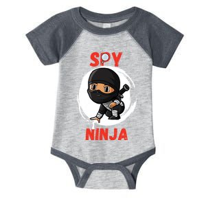 Cool Spy Gaming Ninjas Gamer Boy Girl Spy Ninja Gift Infant Baby Jersey Bodysuit