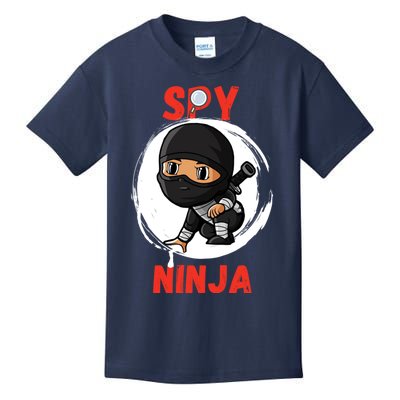 Cool Spy Gaming Ninjas Gamer Boy Girl Spy Ninja Gift Kids T-Shirt