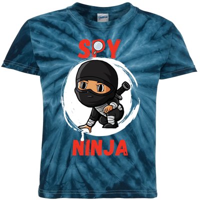 Cool Spy Gaming Ninjas Gamer Boy Girl Spy Ninja Gift Kids Tie-Dye T-Shirt