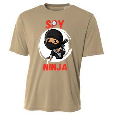 Cool Spy Gaming Ninjas Gamer Boy Girl Spy Ninja Gift Cooling Performance Crew T-Shirt