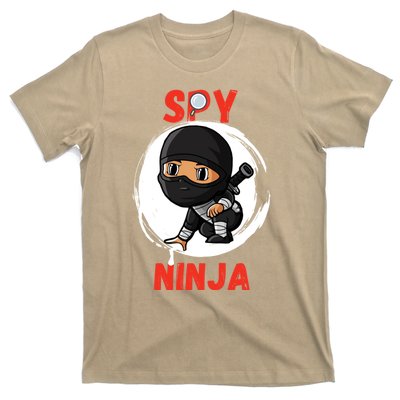 Cool Spy Gaming Ninjas Gamer Boy Girl Spy Ninja Gift T-Shirt