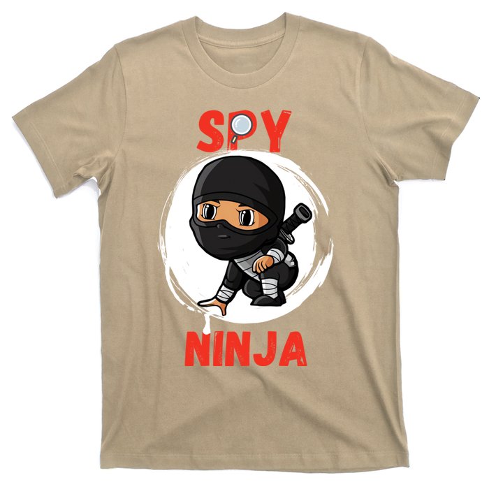 Cool Spy Gaming Ninjas Gamer Boy Girl Spy Ninja Gift T-Shirt