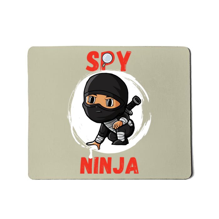 Cool Spy Gaming Ninjas Gamer Boy Girl Spy Ninja Gift Mousepad