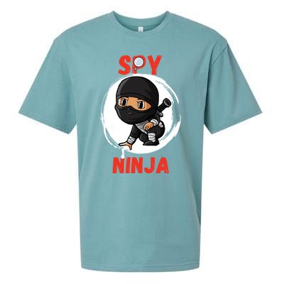 Cool Spy Gaming Ninjas Gamer Boy Girl Spy Ninja Gift Sueded Cloud Jersey T-Shirt