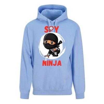 Cool Spy Gaming Ninjas Gamer Boy Girl Spy Ninja Gift Unisex Surf Hoodie