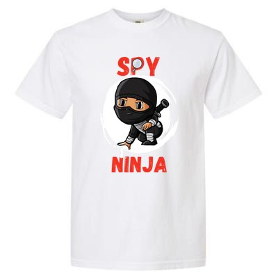 Cool Spy Gaming Ninjas Gamer Boy Girl Spy Ninja Gift Garment-Dyed Heavyweight T-Shirt