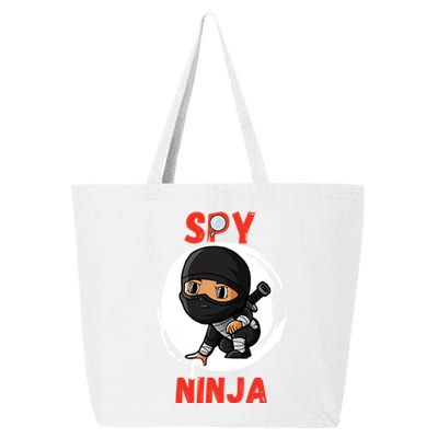 Cool Spy Gaming Ninjas Gamer Boy Girl Spy Ninja Gift 25L Jumbo Tote