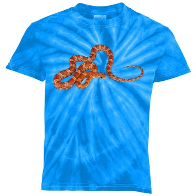 Corn Snake Gift Snake Gift Kids Tie-Dye T-Shirt