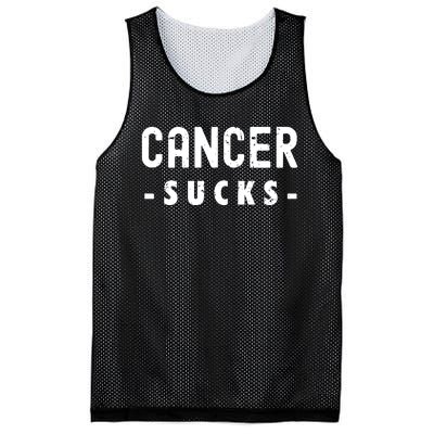 Cancer Sucks Gift Hooded Cancer Gift Mesh Reversible Basketball Jersey Tank