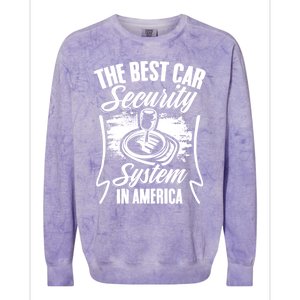 Car Security Gearbox Stick Shift Ual Transmission Car Meaningful Gift Colorblast Crewneck Sweatshirt