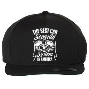 Car Security Gearbox Stick Shift Ual Transmission Car Meaningful Gift Wool Snapback Cap