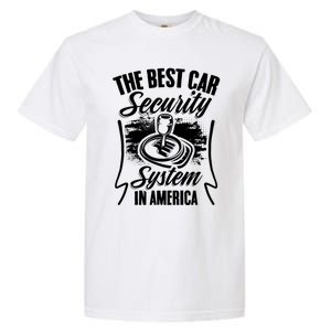 Car Security Gearbox Stick Shift Ual Transmission Car Meaningful Gift Garment-Dyed Heavyweight T-Shirt