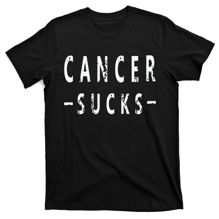 Cancer Sucks Gift Hooded Cancer Gift T-Shirt