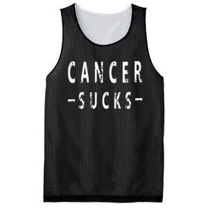 Cancer Sucks Gift Hooded Cancer Gift Mesh Reversible Basketball Jersey Tank