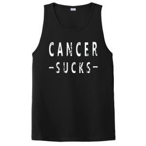 Cancer Sucks Gift Hooded Cancer Gift PosiCharge Competitor Tank