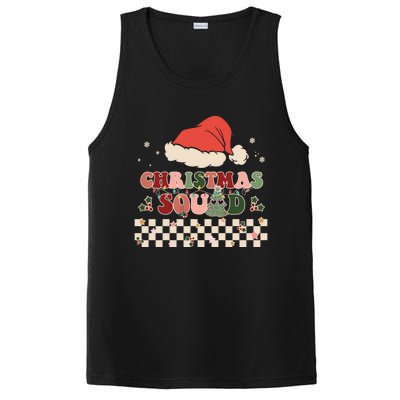 Christmas Squad Groovy Family Matching Xmas Holiday Pajama Gift PosiCharge Competitor Tank