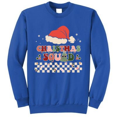 Christmas Squad Groovy Family Matching Xmas Holiday Pajama Gift Sweatshirt