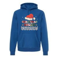 Christmas Squad Groovy Family Matching Xmas Holiday Pajama Gift Premium Hoodie