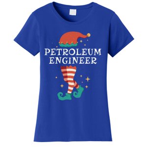 Christmas Santa Gnome Xmas Petroleum Engineer Gift Women's T-Shirt