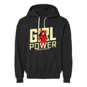 Carmen Sandiego Girl Power Garment-Dyed Fleece Hoodie